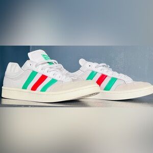 Adidas Americana Sneakers (White / Green / Red) SIZE 9